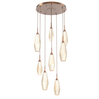 Aalto LED Pendant in Burnished Bronze (404|CHB0049-08-BB-RA-C01-L3)