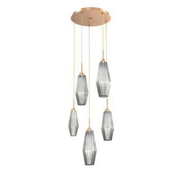 Aalto LED Pendant in Satin Nickel (404|CHB0049-05-SN-RB-C01-L3)