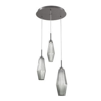 Aalto LED Pendant in Graphite (404|CHB0049-03-GP-RS-C01-L3)