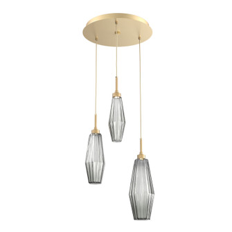 Aalto LED Pendant in Gilded Brass (404|CHB0049-03-GB-RS-C01-L1)