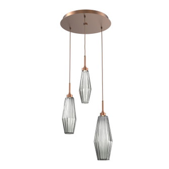 Aalto LED Pendant in Burnished Bronze (404|CHB0049-03-BB-RS-C01-L3)