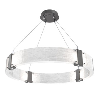 Parallel LED Chandelier in Graphite (404|CHB0042-33-GP-CG-CA1-L3)