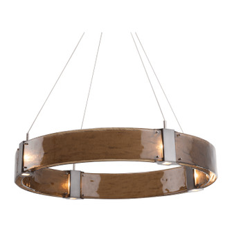 Parallel LED Chandelier in Gunmetal (404|CHB0042-33-GM-BG-CA1-L1)