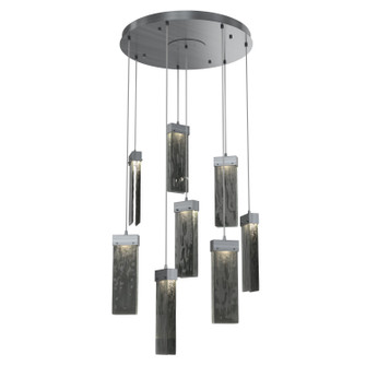Parallel LED Pendant in Gunmetal (404|CHB0042-08-GM-SG-C01-L1)
