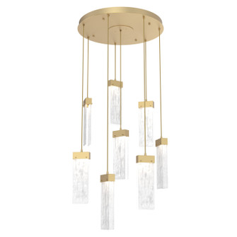 Parallel LED Pendant in Gilded Brass (404|CHB0042-08-GB-CG-C01-L3)