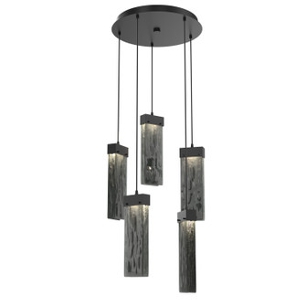 Parallel LED Pendant in Matte Black (404|CHB0042-05-MB-SG-C01-L3)