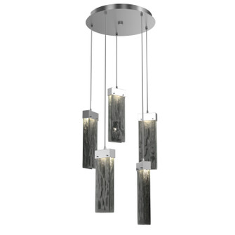 Parallel LED Pendant in Classic Silver (404|CHB0042-05-CS-SG-C01-L3)