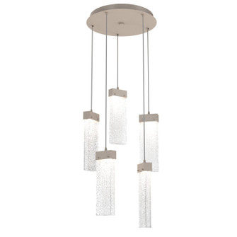 Parallel LED Pendant in Beige Silver (404|CHB0042-05-BS-CR-C01-L1)