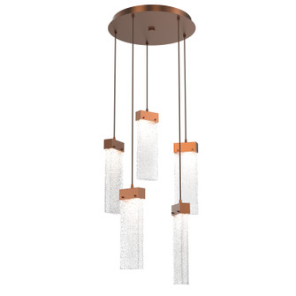 Parallel LED Pendant in Burnished Bronze (404|CHB0042-05-BB-CR-C01-L3)