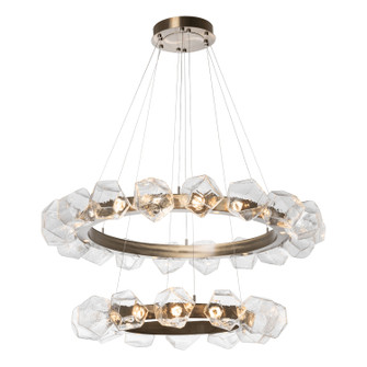 Gem LED Chandelier in Gilded Brass (404|CHB0039-2T-GB-S-CA1-L1)