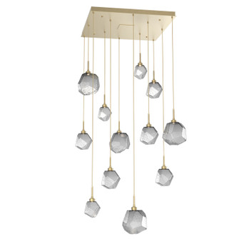 Gem LED Pendant in Gilded Brass (404|CHB0039-12-GB-S-C01-L1)