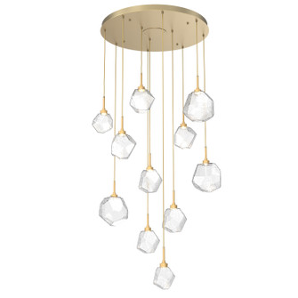 Gem LED Pendant in Gilded Brass (404|CHB0039-11-GB-C-C01-L3)