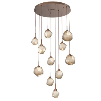 Gem LED Pendant in Burnished Bronze (404|CHB0039-11-BB-B-C01-L3)