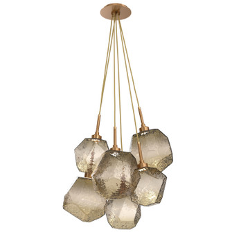 Gem LED Cluster in Novel Brass (404|CHB0039-0F-NB-B-C01-L3)