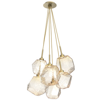 Gem LED Cluster in Gilded Brass (404|CHB0039-0F-GB-A-C01-L1)