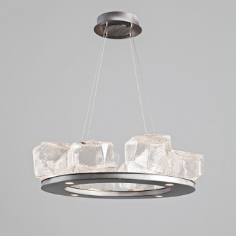 Gem LED Chandelier in Satin Nickel (404|CHB0039-0B-SN-C-CA1-L1)