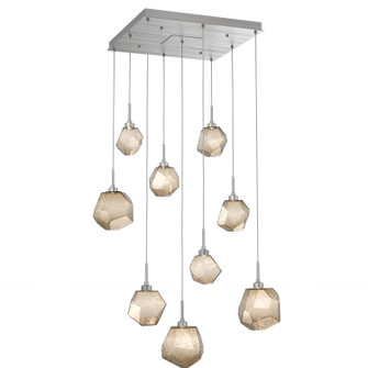 Gem LED Pendant in Satin Nickel (404|CHB0039-09-SN-B-C01-L1) Gem LED Pendant in Satin Nickel (404|CHB0039-09-SN-B-C01-L1)