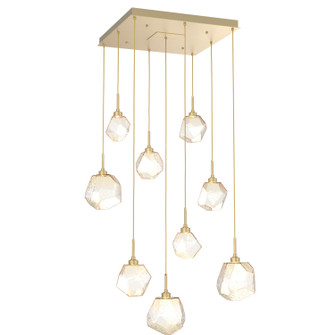 Gem LED Pendant in Gilded Brass (404|CHB0039-09-GB-A-C01-L1)