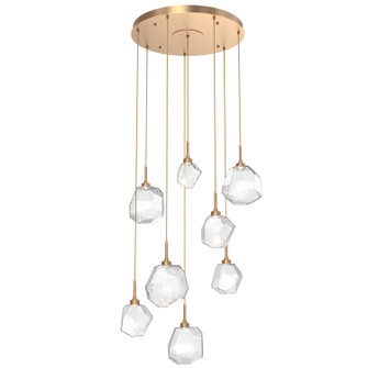 Gem LED Pendant in Novel Brass (404|CHB0039-08-NB-C-C01-L1)