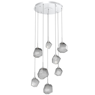 Gem LED Pendant in Classic Silver (404|CHB0039-08-CS-S-C01-L3)