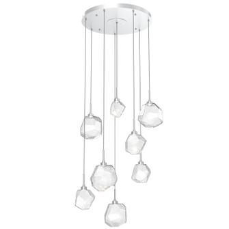 Gem LED Pendant in Classic Silver (404|CHB0039-08-CS-C-C01-L3)