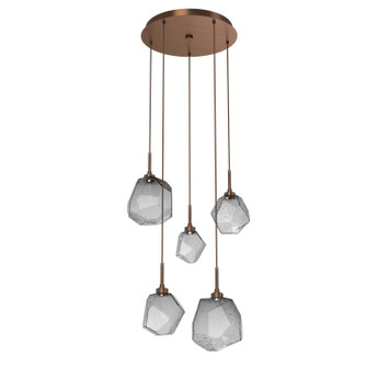 Gem LED Pendant in Oil Rubbed Bronze (404|CHB0039-05-RB-S-C01-L1)