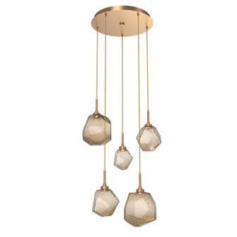 Gem LED Pendant in Novel Brass (404|CHB0039-05-NB-B-C01-L3)