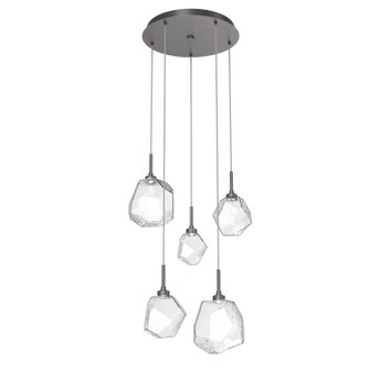 Gem LED Pendant in Graphite (404|CHB0039-05-GP-C-C01-L1)