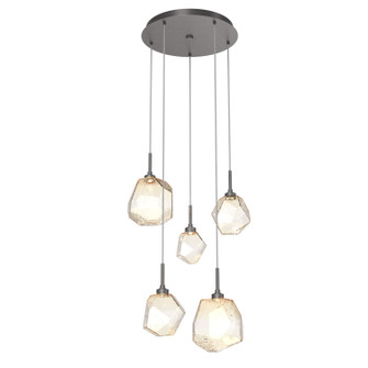 Gem LED Pendant in Graphite (404|CHB0039-05-GP-A-C01-L3)