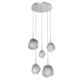 Gem LED Pendant in Classic Silver (404|CHB0039-05-CS-S-C01-L1)