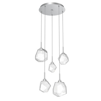 Gem LED Pendant in Classic Silver (404|CHB0039-05-CS-C-C01-L1)