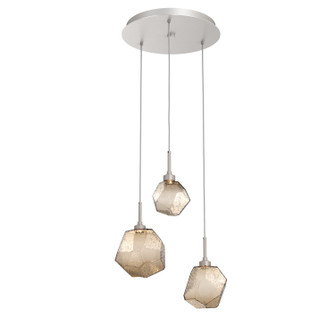 Gem LED Pendant in Beige Silver (404|CHB0039-03-BS-B-C01-L3)