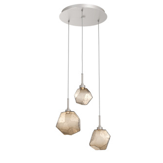 Gem LED Pendant in Beige Silver (404|CHB0039-03-BS-B-C01-L1-RTS)