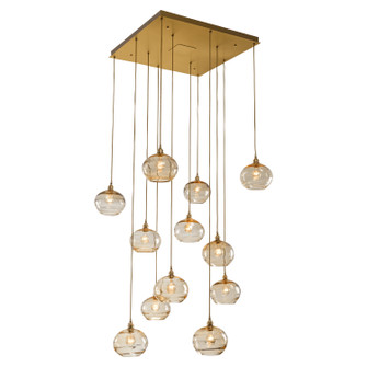 Coppa 12 Light Pendant in Gilded Brass (404|CHB0036-12-GB-OS-C01-E2)