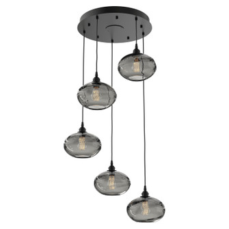 Coppa Five Light Pendant in Matte Black (404|CHB0036-05-MB-OS-C01-E2)