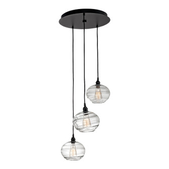 Coppa Three Light Pendant in Matte Black (404|CHB0036-03-MB-OS-C01-E2)