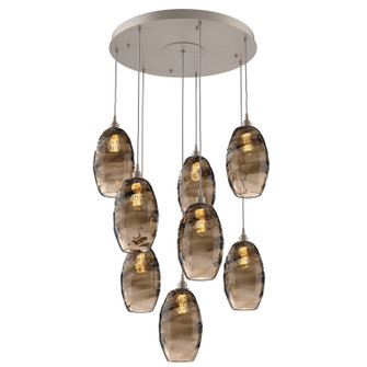 Ellisse Eight Light Pendant in Beige Silver (404|CHB0035-08-BS-OB-C01-E2)