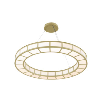 Carlyle LED Chandelier in Gilded Brass (404|CHB0033-48-GB-WL-CA1-L3)