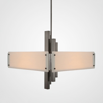 Carlyle Four Light Chandelier in Satin Nickel (404|CHB0033-0A-SN-IW-001-E2)