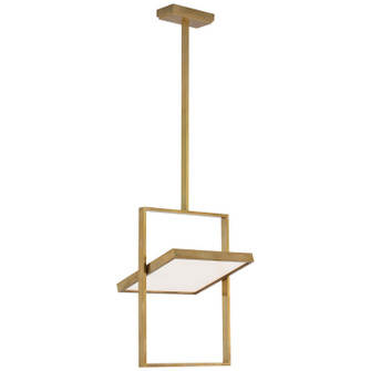 Entoure LED Pendant in Hand-Rubbed Antique Brass (268|LR 5850HAB)