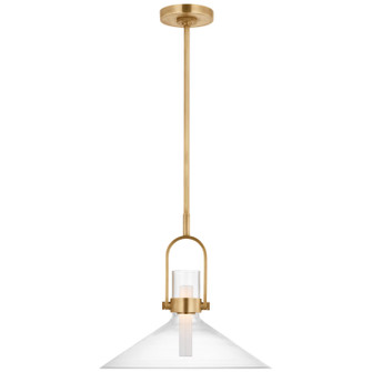 Larkin LED Pendant in Hand-Rubbed Antique Brass (268|IKF 5451HAB-CG)