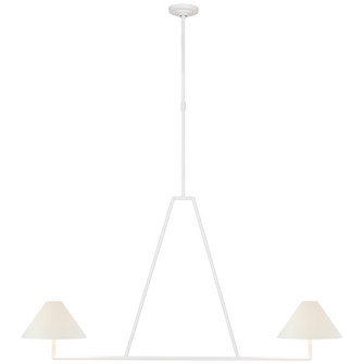 Ashton LED Chandelier in Plaster White (268|CHC 5340PW-L)