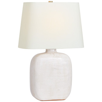 Pemba LED Table Lamp in Glossy White Crackle (268|CHA 8659GWC-L)