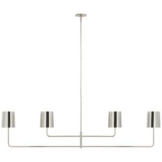 Go Lightly LED Chandelier in Polished Nickel (268|BBL 5087PN-PN)