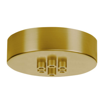 Line-Voltage Mini Canopy in Natural Brass (182|700TDMRD7TNB)