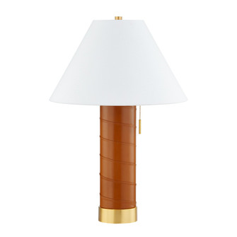 Norwalk One Light Table Lamp in Aged Brass (70|L3429-AGB)