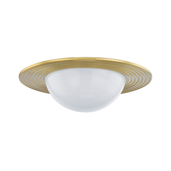 Geraldton LED Flush Mount in Aged Brass (70|7123-AGB)
