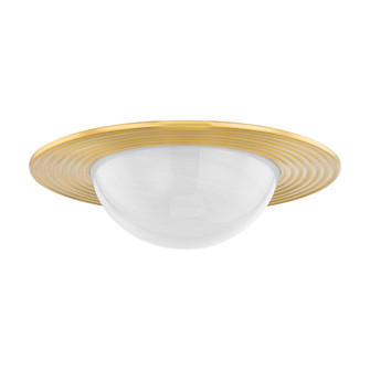 Geraldton LED Flush Mount in Aged Brass (70|7123-AGB)