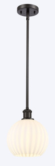 Ballston LED Mini Pendant in Oil Rubbed Bronze (405|516-1S-OB-G1217-8WV)