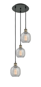 Ballston LED Pendant in Black Antique Brass (405|113B-3P-BAB-G105)